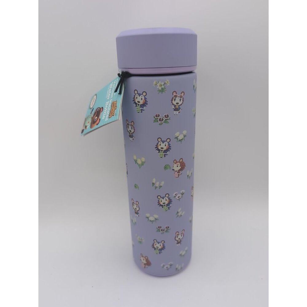 Nintendo Animal Crossing Stainless Steel Vacuum Insulated Water Bottle - Purple